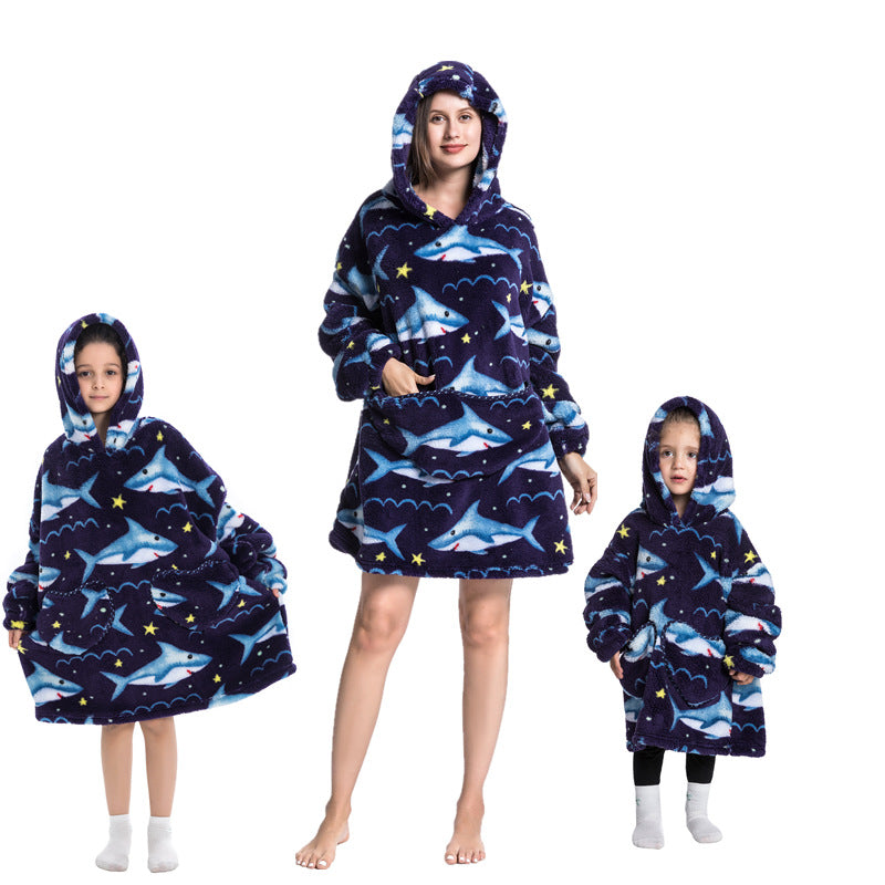 Blanket Hoodie Warm Pullover