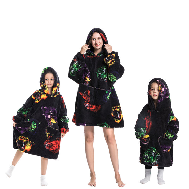 Blanket Hoodie Warm Pullover
