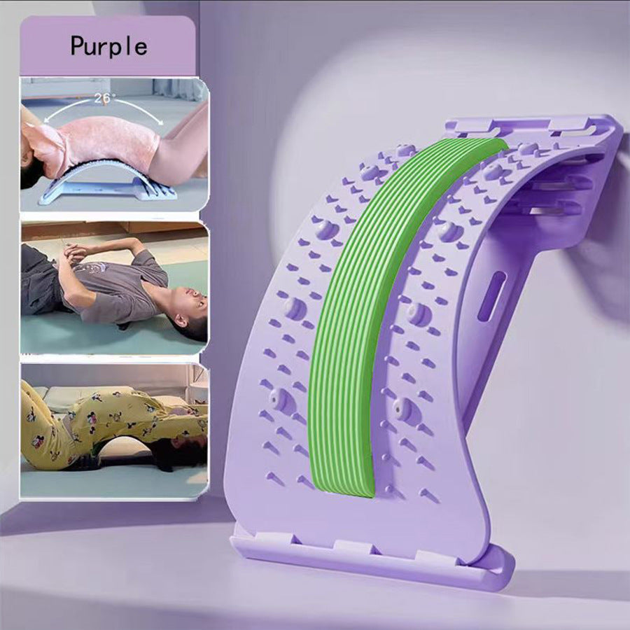 Lumbar Stretch Traction Massager with Magnetic Therapy