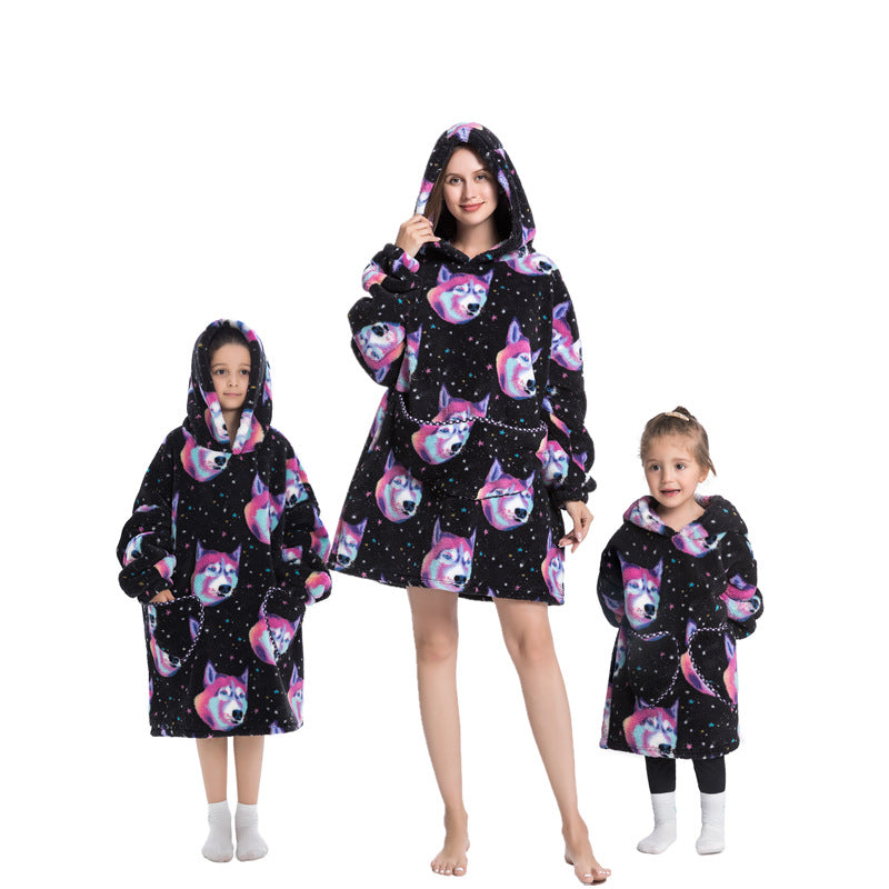 Blanket Hoodie Warm Pullover