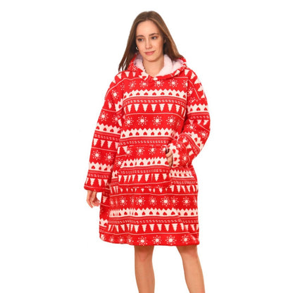 Flannel TV Blanket Pajamas